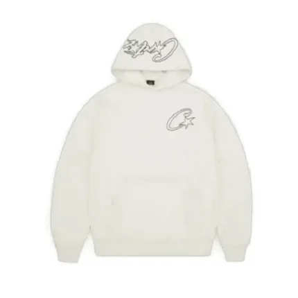 corteiz satin c star applique off white tracksuit