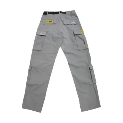 corteiz guerillaz stone cargos gray
