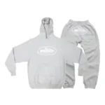 corteiz tracksuit grey vip