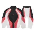 corteiz vertigo shuka black red tracksuit