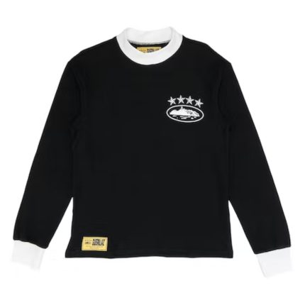 Corteiz 4Starz Alcatraz Waffle Longsleeve – Black Shirt